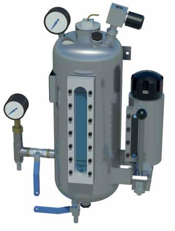För att ännu mer vätska ska cirkulera och följaktligen öka kyleffekten, kan tätningen förses med en invändig pumpring.