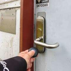 handtag sett från utsidan.