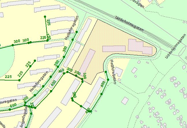 Syftet med detta PM är att göra ett tillägg till Dagvattenutredning Hagforsgatan (Sigma Civil, 2017-01-10) med avseende på ny placering av parkeringsdäck.