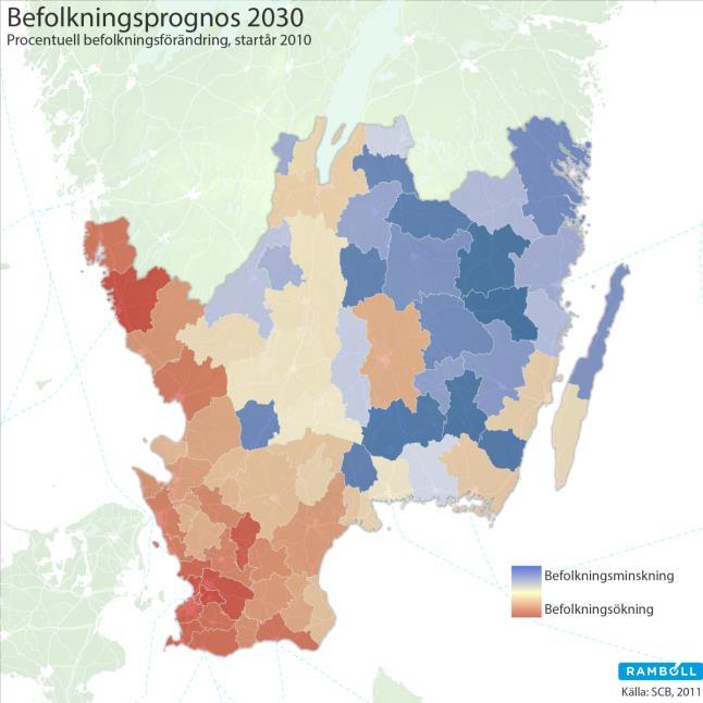 Samma källa definierar en tillväxtmotor som en regional kärna med starkare befolkningsoch sysselsättningstillväxt än genomsnittet för länet, vilket ger spridningseffekter och skapar tillväxt för