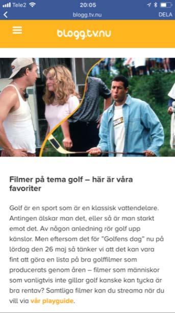 Kommunikation och marknadsföring analys En av vår tids stora utmaningar för ett projekt som Golfens dag är inte bara att nå ut, utan att nå fram och nå in hos mottagaren.