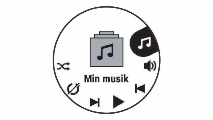 3 Välj en spellista eller annat objekt som du vill hämta till enheten. 4 Du kan behöva ansluta enheten till en extern strömkälla om den återstående batteritiden inte är tillräcklig.