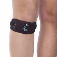 Patellavator Patellavator knäortos ger genom kompression mot patellasenan lindring av smärta i knäet vid patella tendinitis.