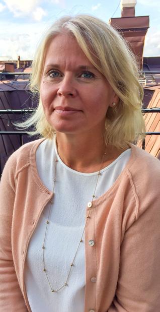 6 Stina arbetar sedan 2003 som psykolog på Reproduktionsmedicin, Sahlgrenska Universitetssjukhuset i Göteborg.