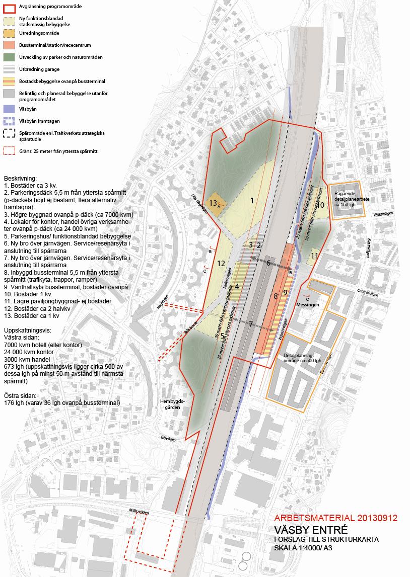 2.2 PLANERAD BEBYGGELSE Upplands Väsby kmmun har över 40 000 invånare ch förväntas växa med ytterligare ca 20 000 invånare de kmmande 20 åren.