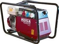 MOTORSVETS, BENSIN GE 7000 HBM, Honda GX390 Max effekt: 6,7 kva (1-fas) Kontinuerlig effekt: 5,5 kva (1-fas) Uttag: 1