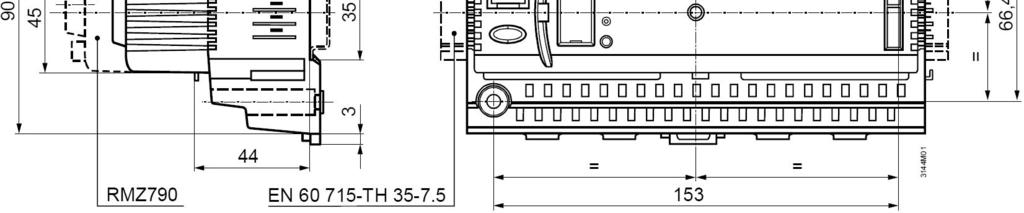 Måttuppgifter (mått i mm) 22/22 ã 2007-2017 Siemens AB, Building
