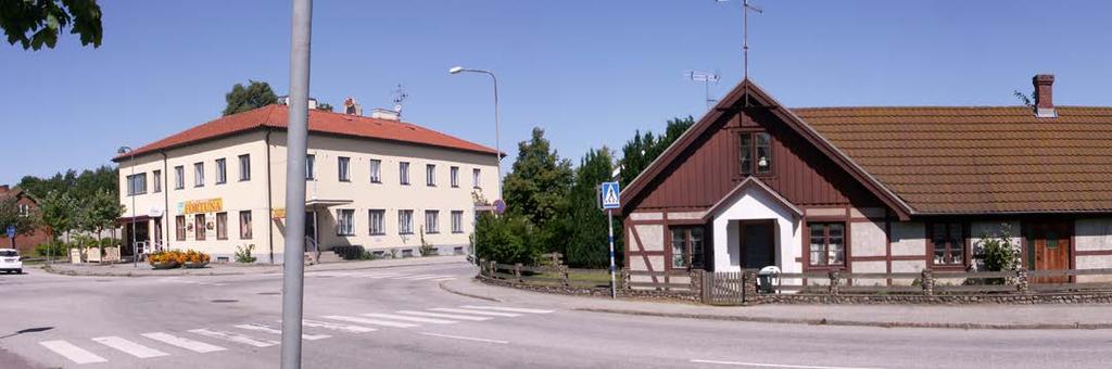 Befintlig stadsbild och markanvändning Fastigheten gränsar mot Heckebergavägen i norr
