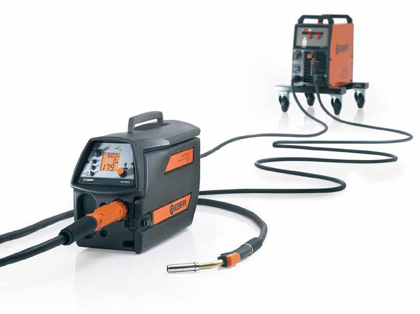 Tekniska specifikationer ArcFeed 200 300, 300RC 300P Anslutningseffekt 150 W 150 W 150 W Uteffekt 40 C 100 % ED 300 A 300 A 300 A Trådmatningsmekanism 4-hjuls 4-hjuls 4-hjuls Tillsatsmaterial ø mm