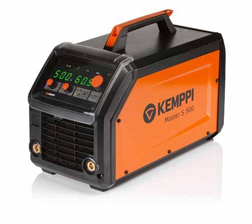 Master S 400/500 Kraftfull, effektiv, kvalitet, mervärde Energy efficient MMA & TIG Kraftfull Kompakt Bärbar Tillförlitlig Enkel att använda Speciella tekniska funktioner Genom att justera Hot start