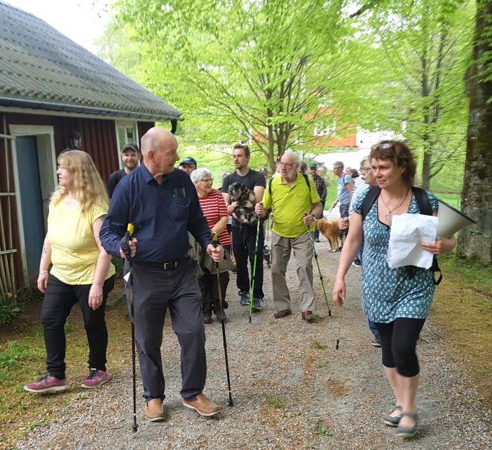 Roligt var också att ett flertal besökare kunde berätta om äldre släktingar som bott och arbetat i Högaberg.