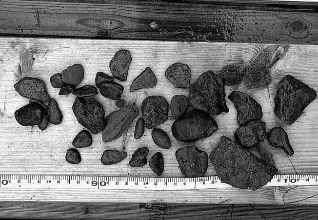 which were located to the north and west of the island.