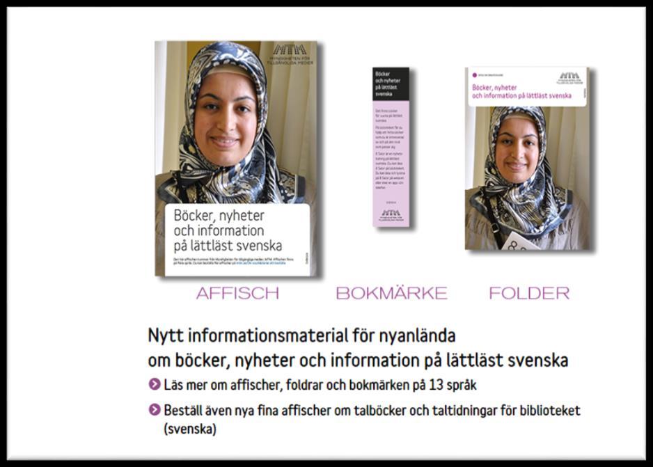 Information för nyanlända på olika