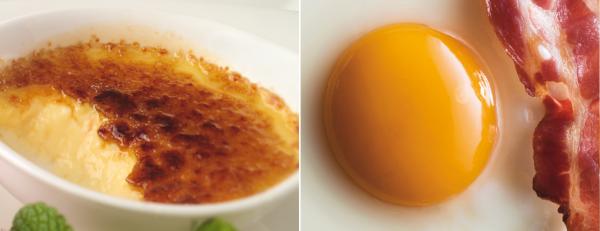 Äggrätter dessert Baka/Dessert Stekta ägg/ Äggröra Ångkoka dessert Kokta ägg Koka frukt Cremé Brulée ilc - Steka ilc Kokta ägg ilc - Baka Dessert 116 / 244 För alla söta puddingar som t ex ris-,