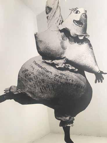 JAG VAR MOR UBU ING-MARI TIRÉN MINNS EN SUCCÉ I PAPIER-MACHÉ 1964 satte Marionetteatern upp Alfred Jarrys pjäs Kung Ubu.