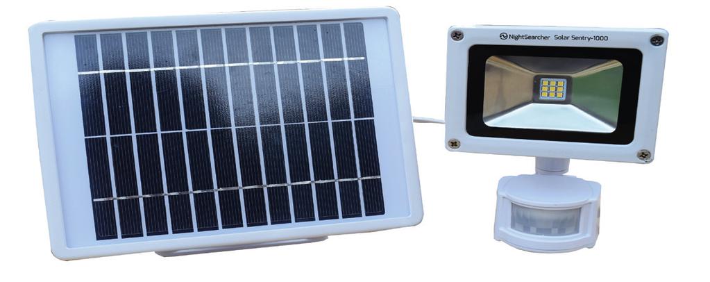Pris 588:- + moms Solar Sentry 1000 Med Solpanel Solar Sentry lamporna är idealiska för belysning för sommarstugor och där det saknas el.