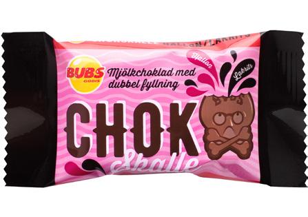 filling (30%) 5612 LÖSVIKT/PICK AND MIX Chokskalle Hallon/Lakrits lösvikt Chokskalle
