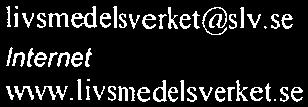 ändring av Livsmedelsverkets föreskrifter om vissa fiskarter från Östersjöområdet.