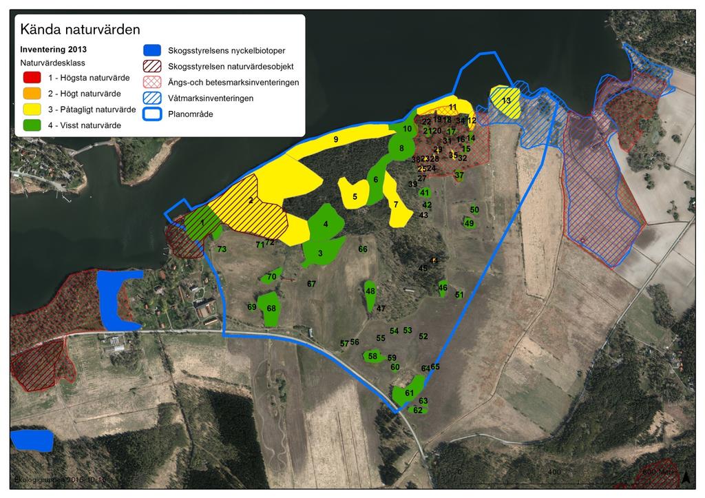 Uppgifterna tyder på att lekområden för abborre förekommer mycket sparsamt vid aktuellt planområde.