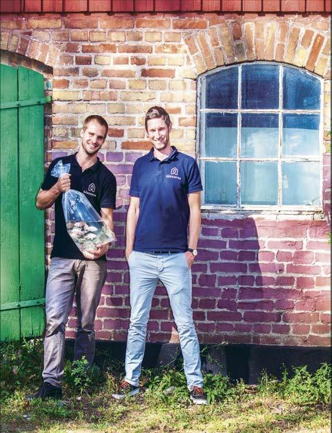 SÆ RIMNER Mikael och Johans odlingsfilosofi fick dem att välja att odla tiliapia och ålmal, som för oss svenskar är relativt okända fiskarter.