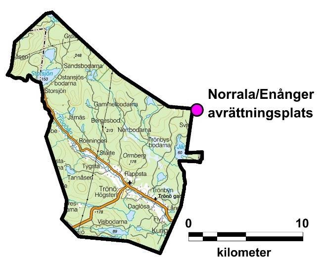 Trönö socken I Trönö socken redovisas ingen avrättningsplats.