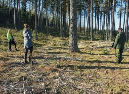 Figur 82. Avrättningsplatsen vid Eriksnäsbo. Underlagskarta: Topografiska webbkartan Lantmäteriet. Kartbearbetning: Lena Berg Nilsson. Figur 83.