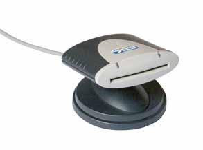 USB-läsare OMNIKEY 3021 USB Liten och behändig kortläsare med USB-gränssnitt som inte kompromissar med kvaliteten.