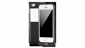 Tactivo Tactivo för iphone 5, 5S, SE Svart iphoneskal med inbyggd kortläsare gör att du smidigt kan flytta dig från skrivbord till din iphone och bibehålla säkerheten.