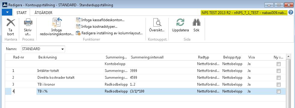 ^exponential () parentes Dimension 1 kod (här kallad avdelning) Dimension 2 kod (här kallad projekt) Visa Ny sida Fetstil Kursiv Understruken Visa motsatt tecken OBS!