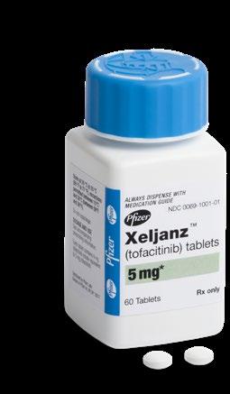 Om du har svårt att svälja, kan XELJANZ 5mg tabletter krossas och tas med vatten.
