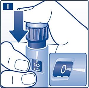 Dra ut injektionsnålen. Det kan finnas kvar en droppe liraglutidlösning på nålens spets.