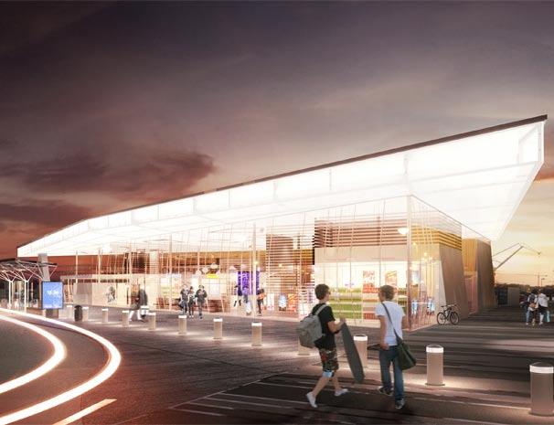 Merkurhuset och Kinesiska Muren redovisas under samrådsskedet möjliga alternativ gällande bevarande och rivning.