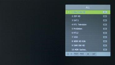 4. ANVÄNDNING AV OYSTER TV Så snart sökningen har avslutats kommer apparaten att fastställa målregion. Om det finns fler än en regional kanal, väljer du primärregion med och trycker därefter på OK.