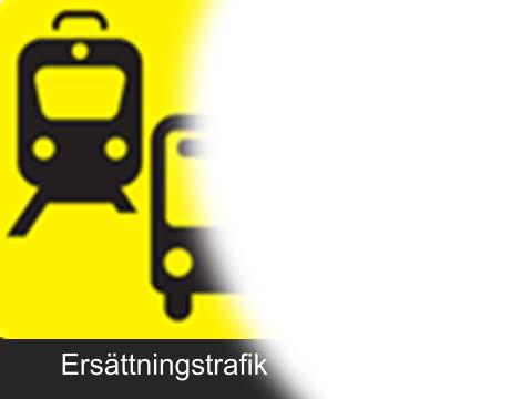 Ersättningstrafik vid trafikstörning Genom olika resenärsundersökningar konstateras att resenärers osäkerhet och missnöjdhet ökar kraftigt vid trafikstörningar.