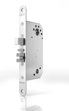 Tack vare vårt breda utbud av låskistor av skandinavisk standard kan du installera SALTO:s elektroniska -dörrbladsläsare och SALTO GEO-cylindrar korrekt utan att kompromissa med säkerheten.