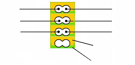 250 LockNodes hanteras. För att utöka ett segment behövs alltid en WN.RN.CC. Den maximala ledningslängden per segment är begränsad till 900 m. Om ledningslängden överskrids behövs en WN.RP.CC. Denna High Speed Repeater används för vidarebefordring av signaler i båda riktningarna (Up-/Down-länk).