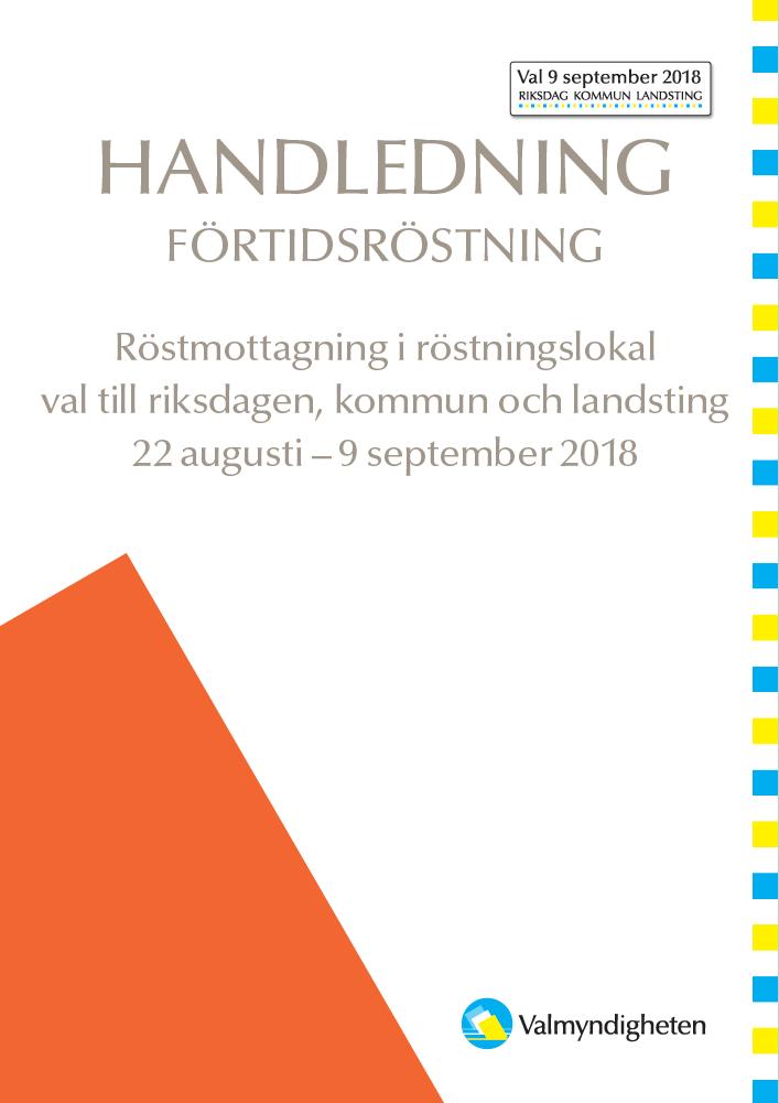 Förtidsröstning röstmottagning i