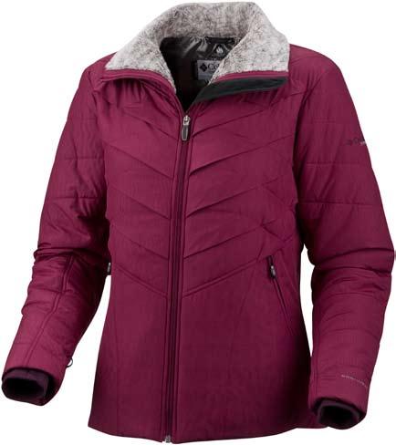 Ytterlager: Polyester med Omni-Shield avancerad impregnering Isolering: 100% polyester Omni-Heat Thermal Insulation Foder: 100%