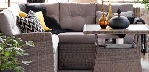 Belfort modern loungegrupp 230x230 cm.