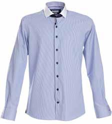 Andra detaljer är avancerade kontrastfärger, mjuk button-down krage, split yoke i rygg och en elegant bröstficka för att liva upp denna klassiker.