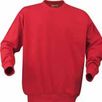 2262031 Rundhalsad sweatshirt med halvmåne i nacke.