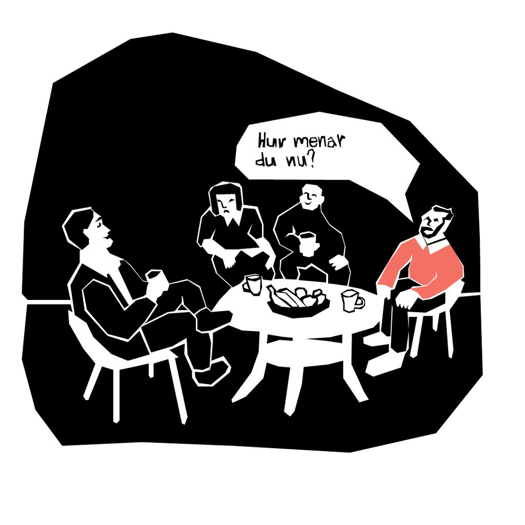 Prata med ansvarig för eventet - på Chalmers måste alla som arrangerar följa kårens jämlikhetspolicy vid event. Prata med en kompis.