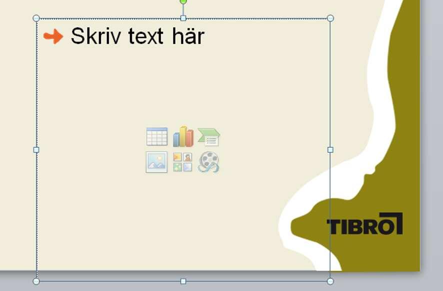 Sida 5 (11) 5. Infoga bilder, tabeller, diagram, medieklipp eller grafik.