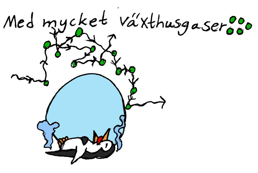 Fördjupning Anledningen till att det blir översvämning om temperaturen stiger är att vatten består av en massa molekyler. Värme gör att dessa molekyler rör sig fortare.