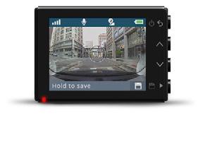 Fånga färden på film Med Garmin Dash Cam 65W filmar du enkelt allt som händer under färden.
