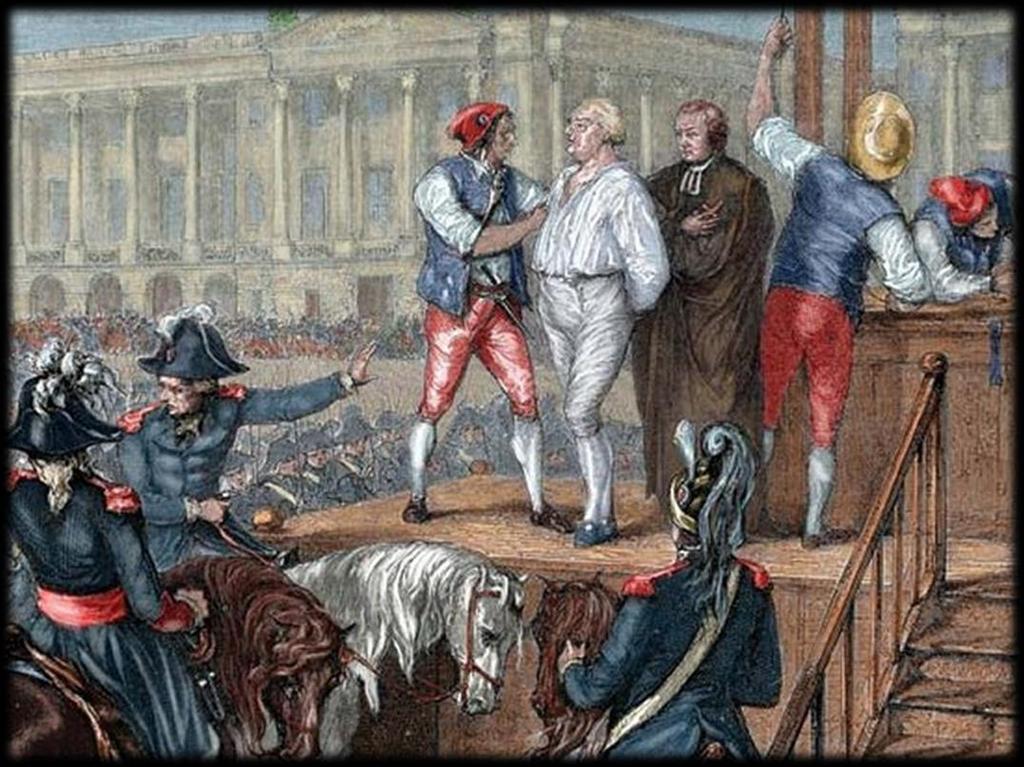 SKRÄCKVÄLDET Kungen avrättades 1793.