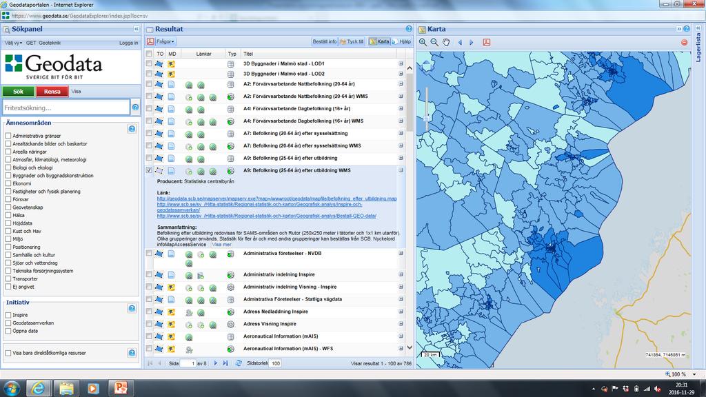 Slutsats 4 metadata Data