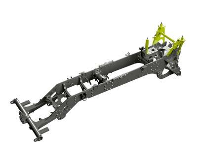 ZF Eccom transmissionen överför den imponerande effekten från Mercedes-Benz motorerna steglöst till de drivande axlarna.