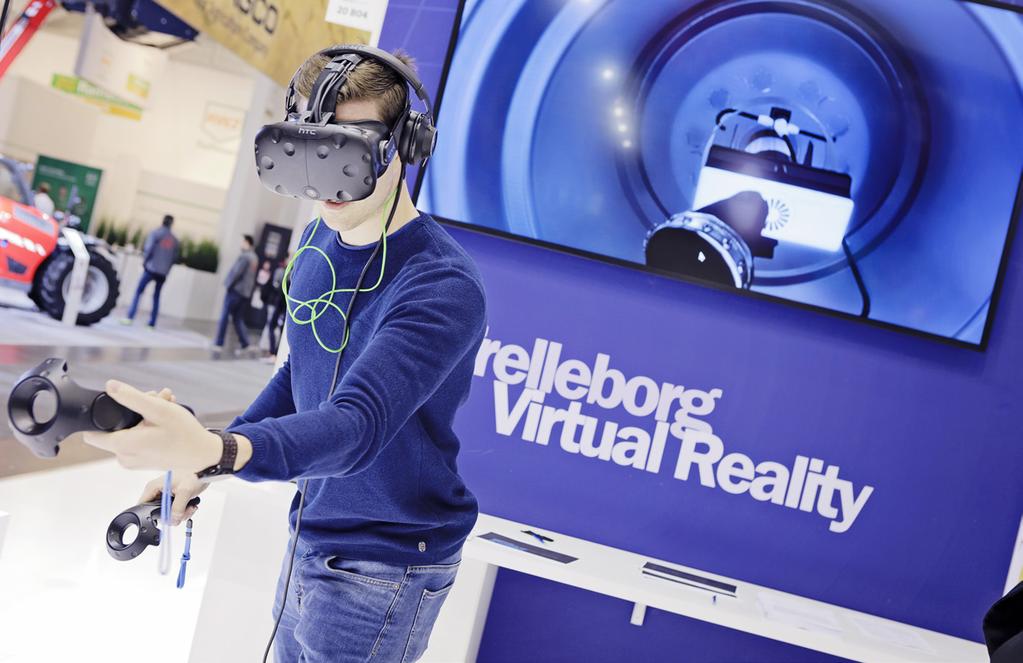 INNOVATION Trelleborg Produkter och lösningar för smart lantbruk Agritechnica i november blev med sina cirka 450 000 besökare och drygt 2 800 utställare en succé.