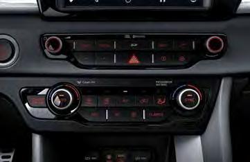2-zons klimatanläggning Justerar automatiskt ventilation och värme